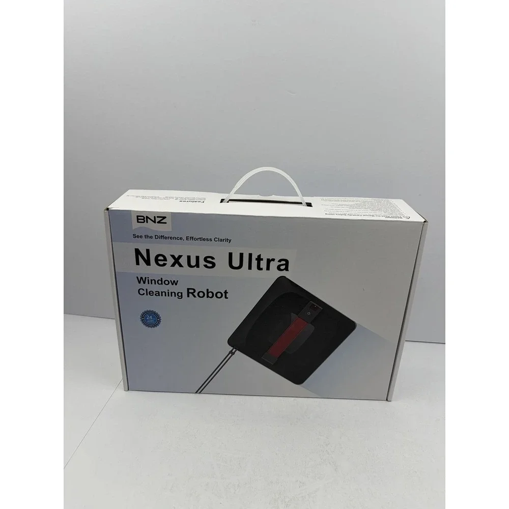 BNZ Nexus Ultra Window Cleaning Robot Dual Spray Glass Cleaner Auto Black